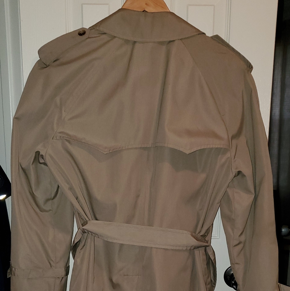 London Towne 40 short Men's Trench Coat
